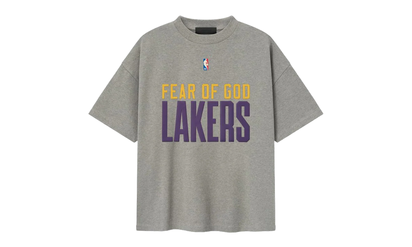 Lakers 90's Tee "Concrete Heather" 125NB252005F