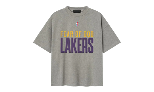 Lakers 90's Tee "Concrete Heather" 125NB252005F