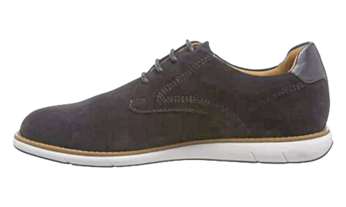 Derby Lace-up Suede Oxford Shoes "DARK BLUE" 50402320 401