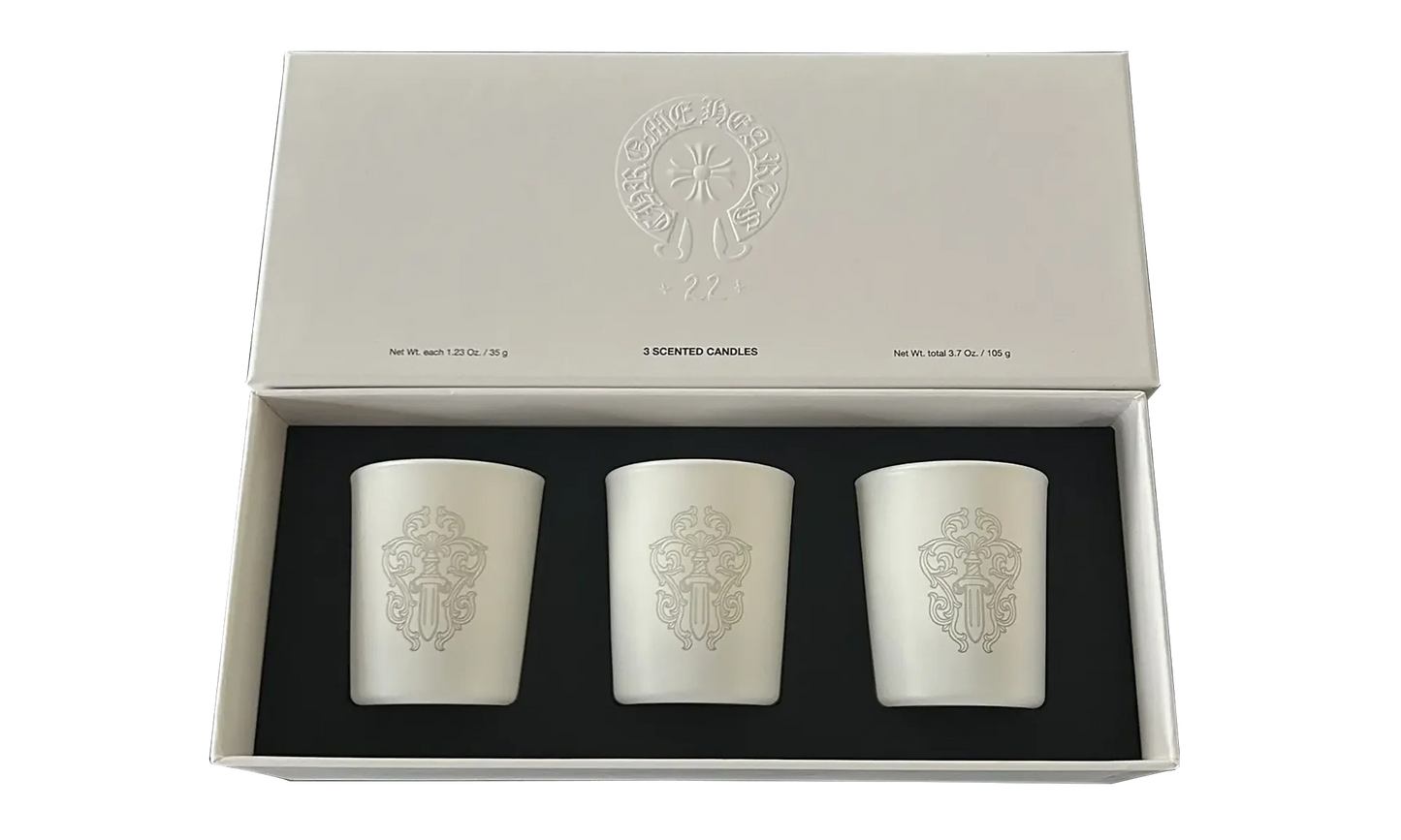 Shot Glass 22 Candle Set "White" CHRM0850