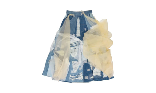 Altitude Denim Skirt "Blue" 11200530008AW23