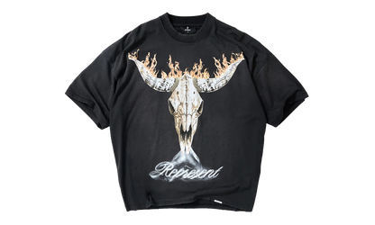 British Cowboys SS Tee "Stained Black" MLM100592-SB
