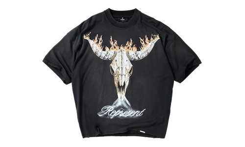 British Cowboys SS Tee "Stained Black" MLM100592-SB