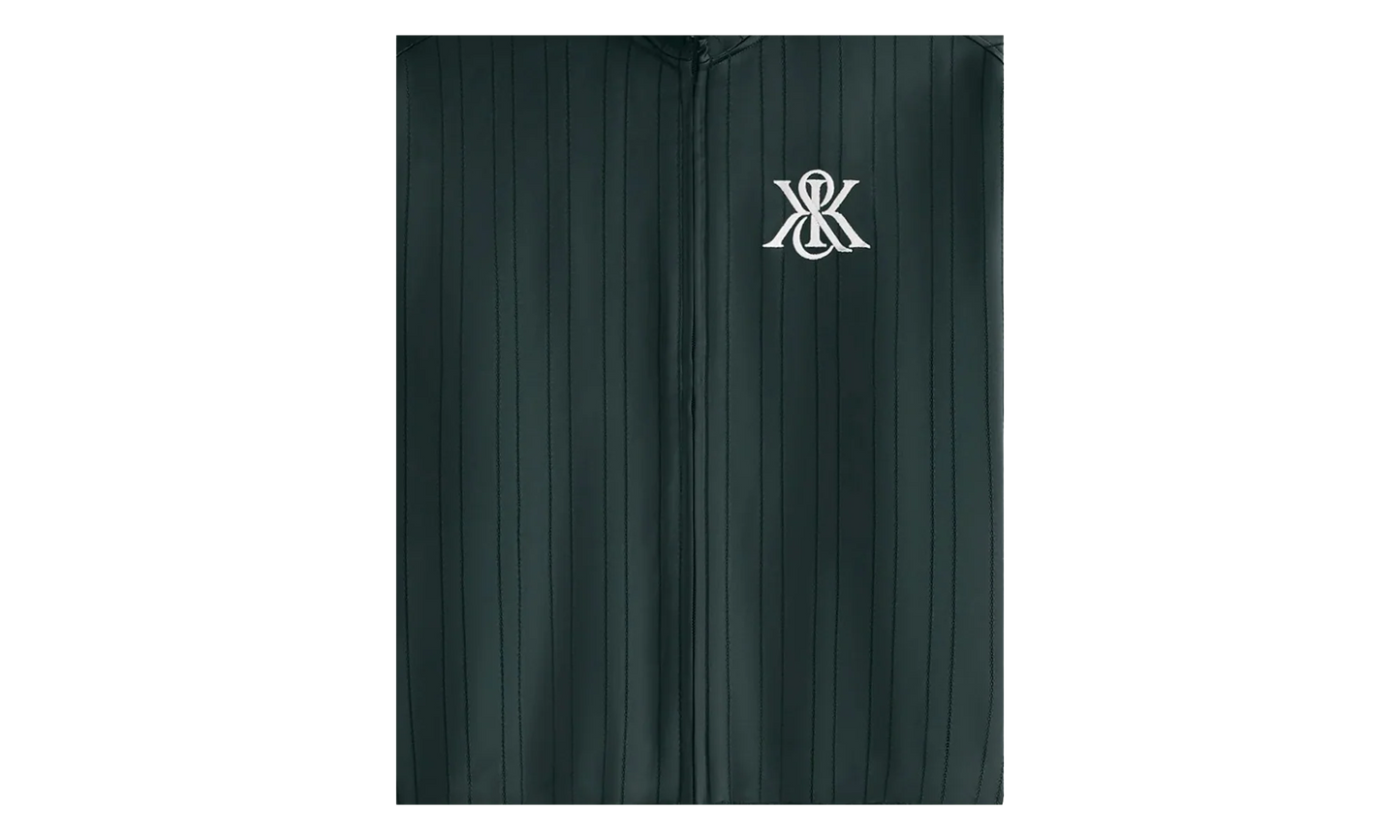 Wrenley Satin Crest Track Jacket "Green" KITH45