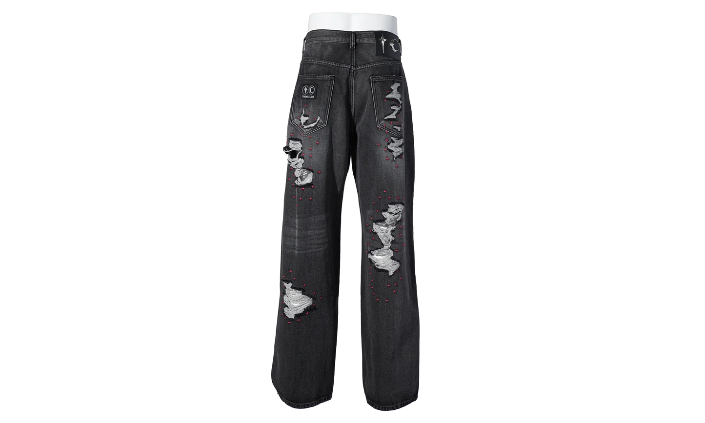 Vintage Double Knee Pants "Black" TC25PT2802