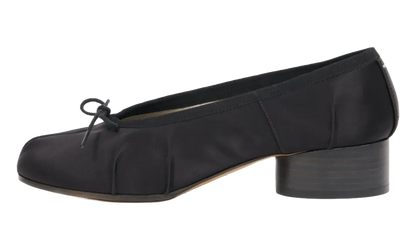 Tabi Satin Ballerina WMNS "Black" S58WZ0156P7551T8013