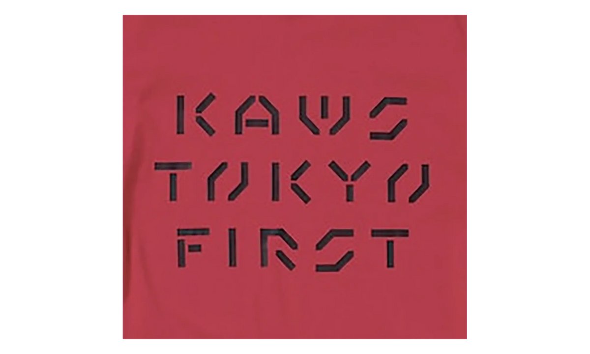 Uniqlo Tokyo First T-Shirt "Red" KAWS202462