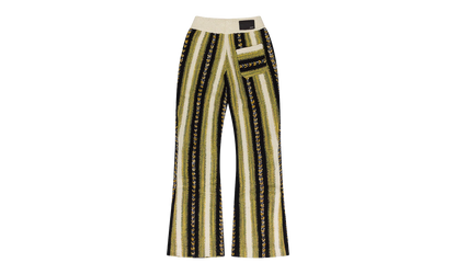 Braided Bandana Stripe Pant "Yellow" SS22MKP001_YELLOW