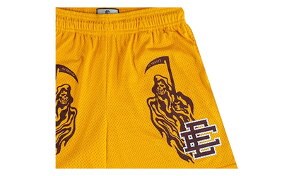 EE BASIC SHORT "WARREN LOTAS - Yellow/Maroon" EE679