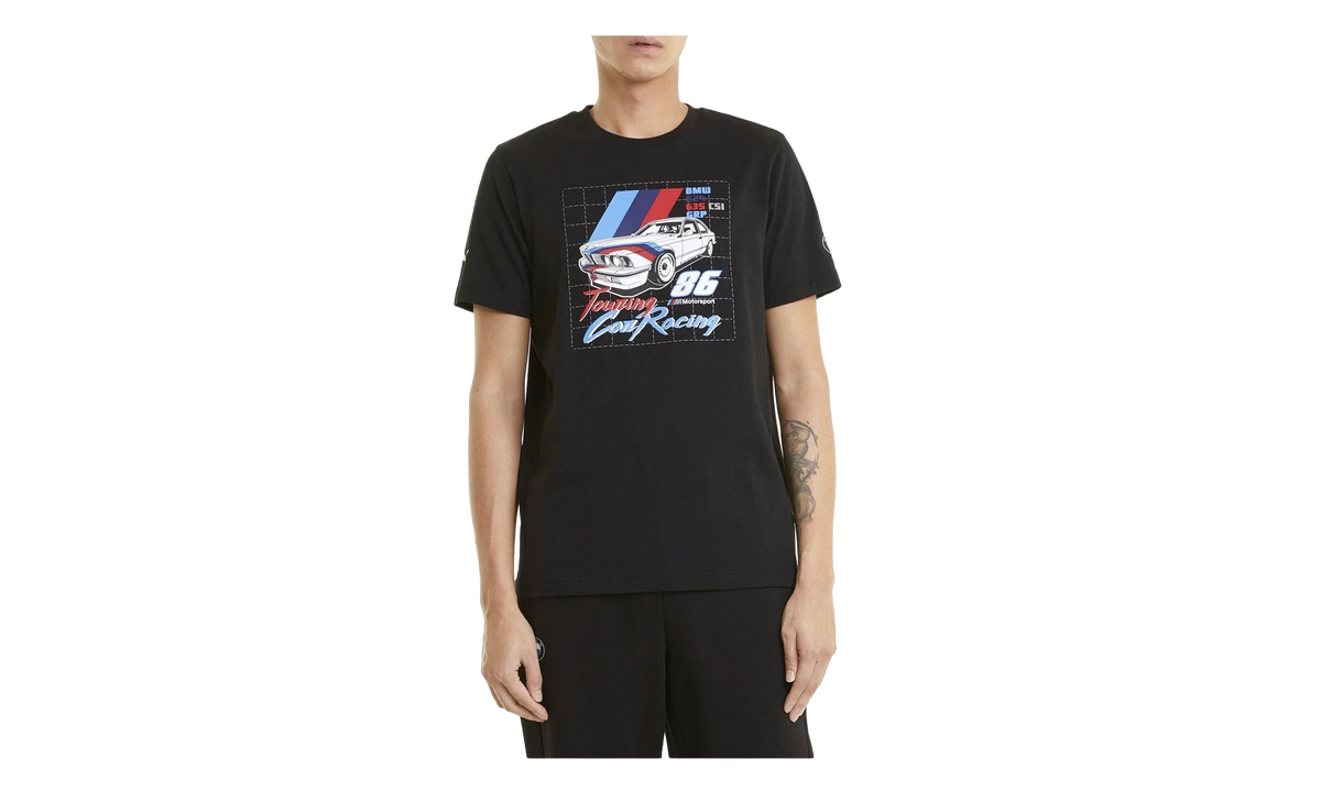 BMW Motorsport Vintage Tee "Black" 599492 01