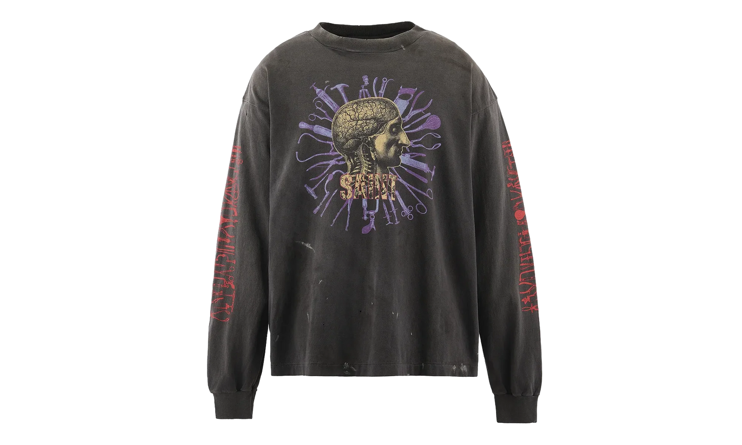 Head Long Sleeve Tee "Black" SM MK8 0000 026