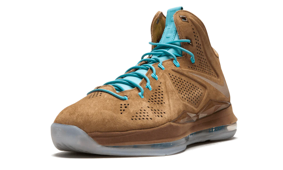 Lebron 10 EXT QS "Brown Suede" 607078 200