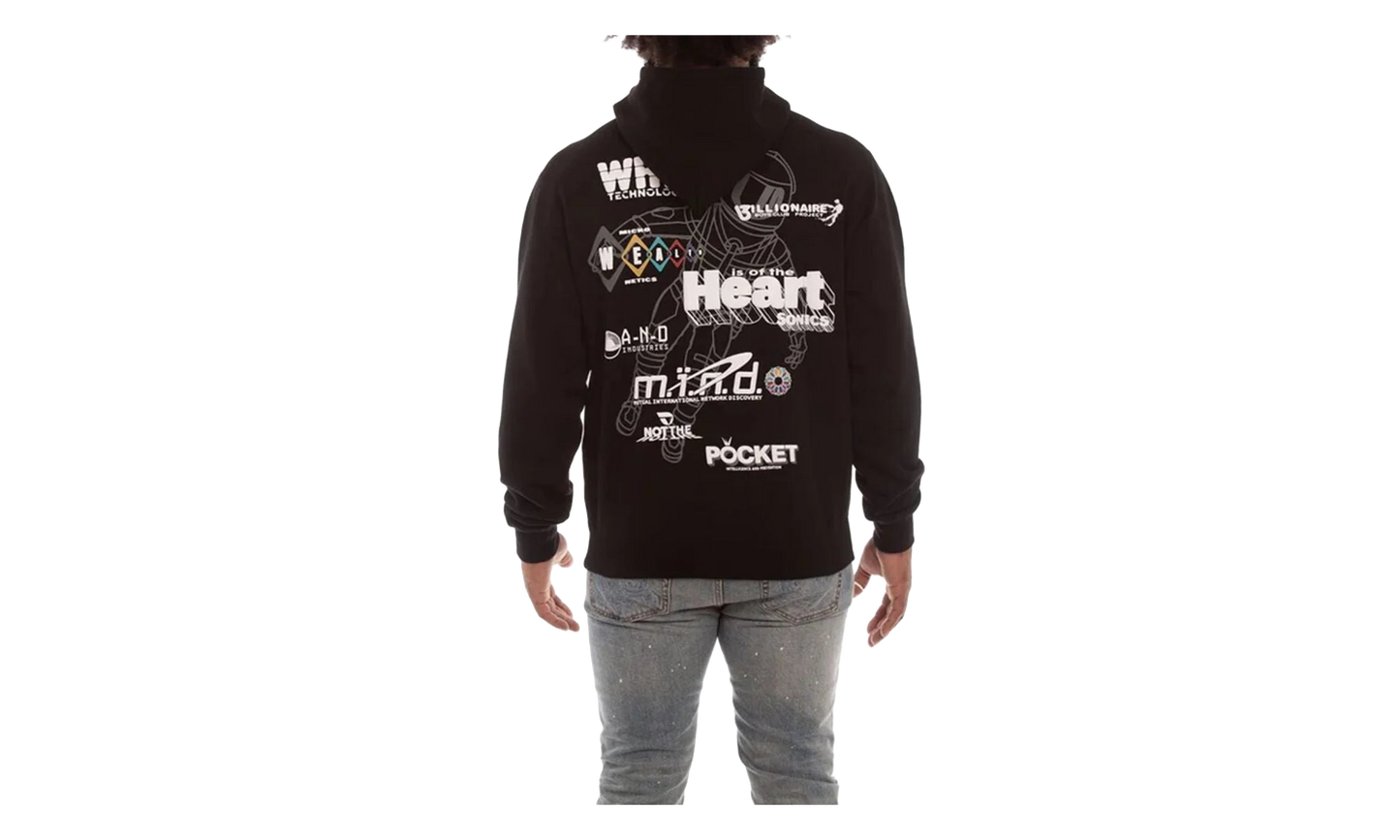 WHM Hoodie "Black" 851 2301 BLACK