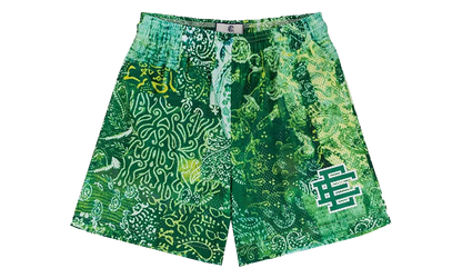 EE BASIC SHORT "SS24 - Neon Green/White" EE799