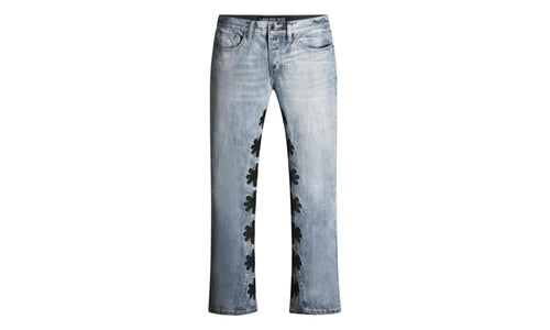 Drkshdws Light Wash Denim Pants "Black" 10032646