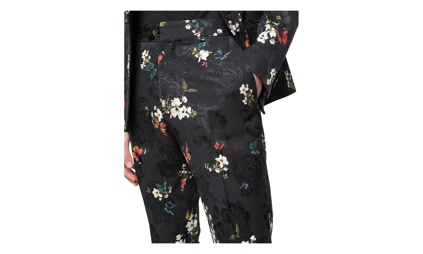 Butterfly Jacquard Pants "Black" Y0M09166JA BLK
