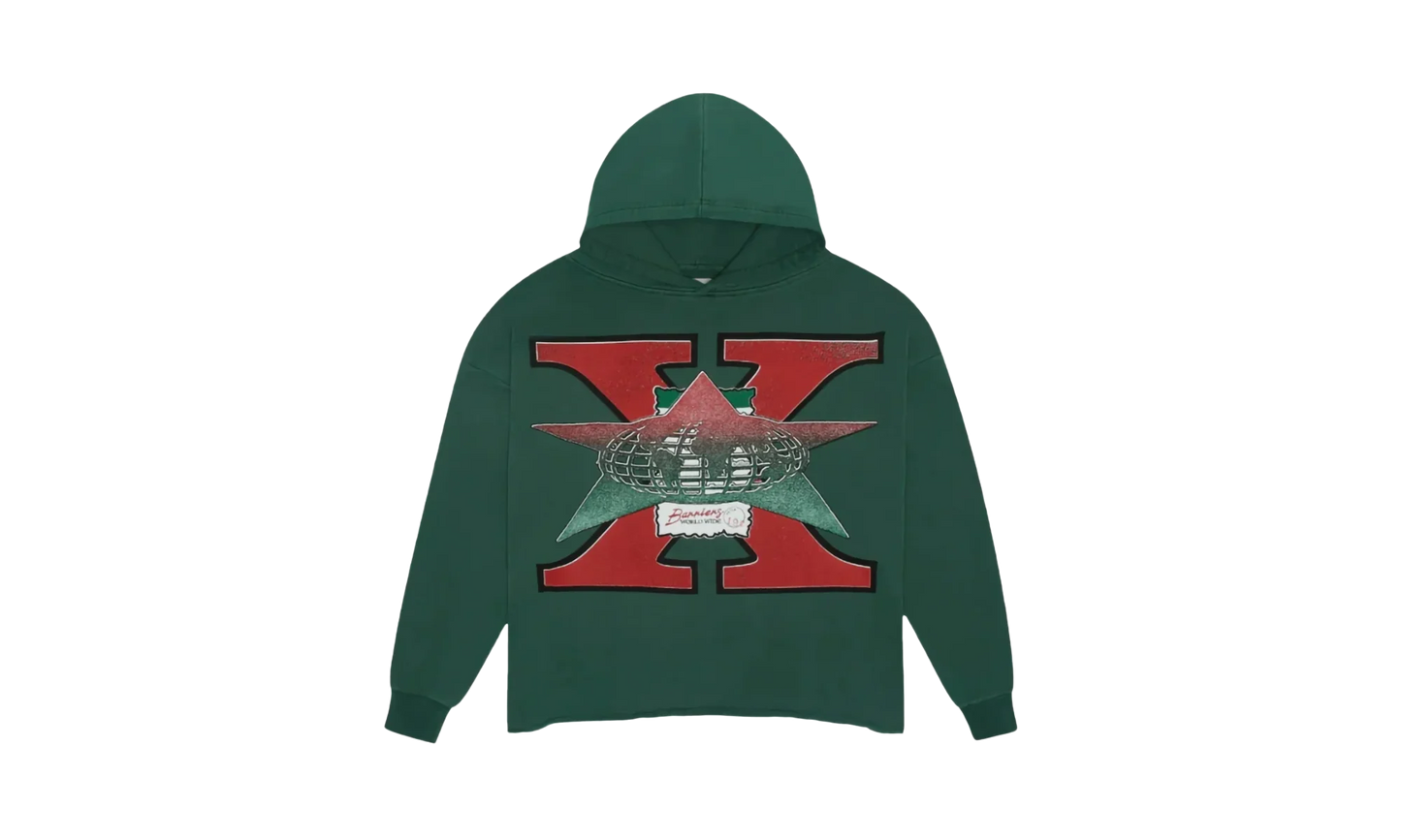 X Essential Hoodie "Green" BA H 19914 K7L