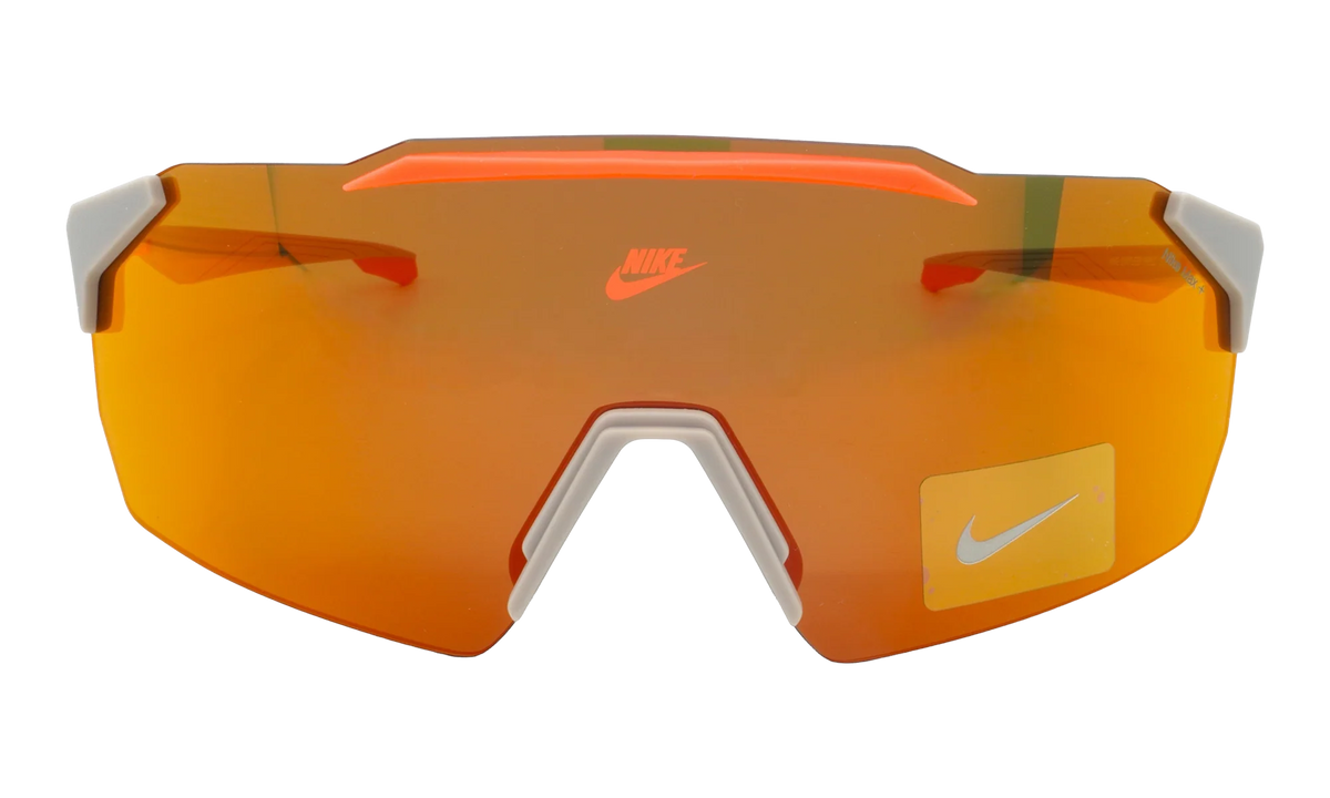 Limitless Shield Mirrored Sunglasses "College Grey / Orange Mirror" IB3521X 009