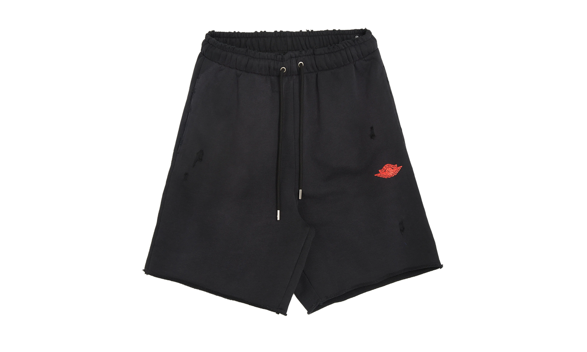 Rare Air French Terry Shorts "Black / Chile Red" IF1411 010