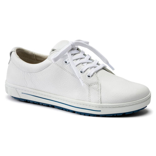 QO 500 Leather Safety Shoe in White
