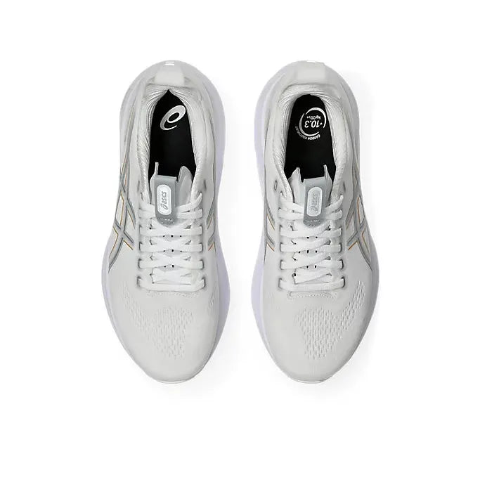Women's Gel-Kayano 32 Running Shoes in White/Champagne
