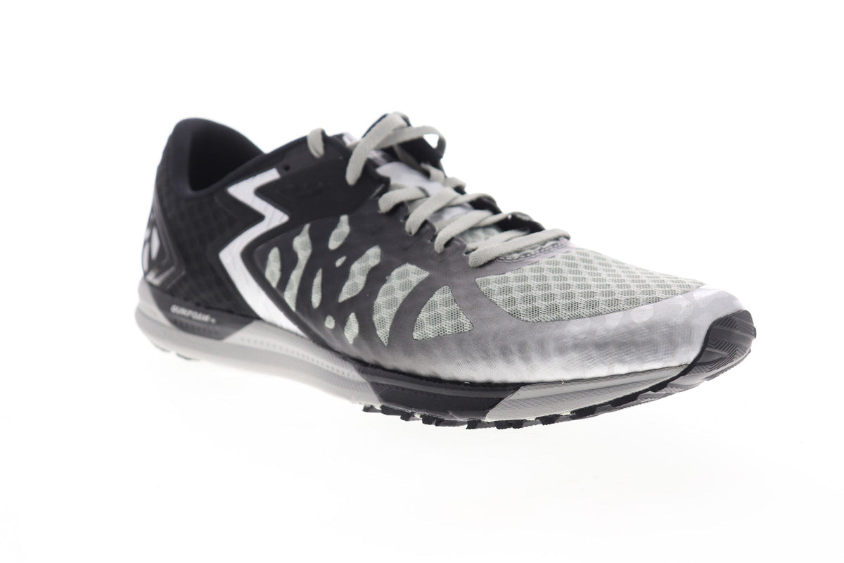 Chaser Mens Silver Gray Mesh Low Top Athletic Cross Training Shoes