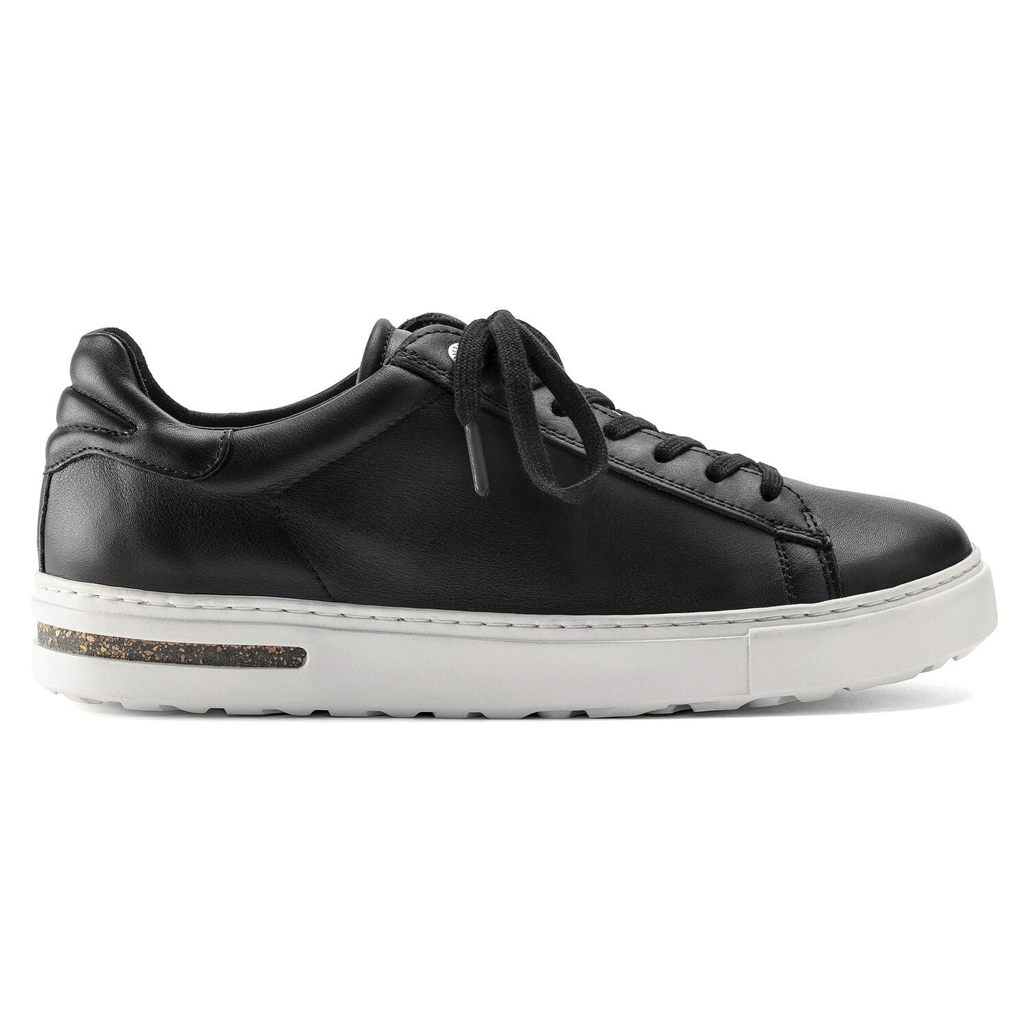 Bend Leather Low Sneaker in Black