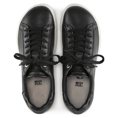 Bend Leather Low Sneaker in Black