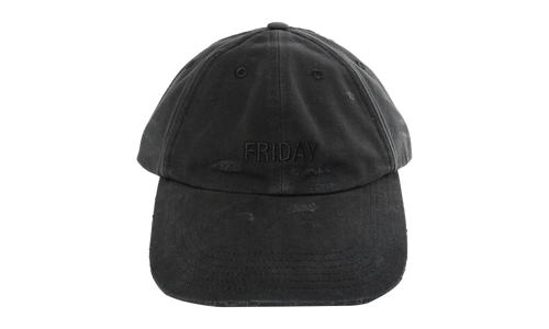 Friday Distressed Cap "Black" UE76CA326B BLAC