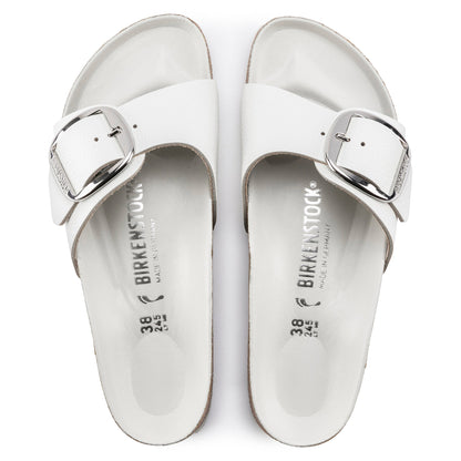 Madrid Big Buckle in White