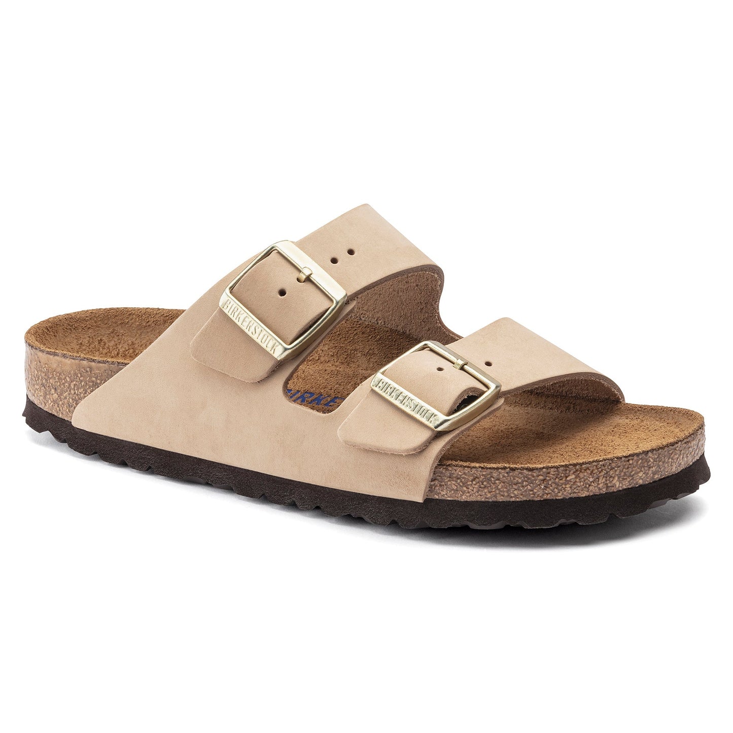Arizona Nubuck Leather Soft Footbed in Sandcastle
