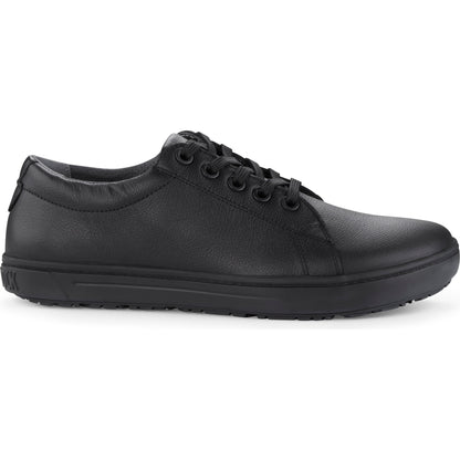 QO 500 Leather Safety Shoe in Black Leather