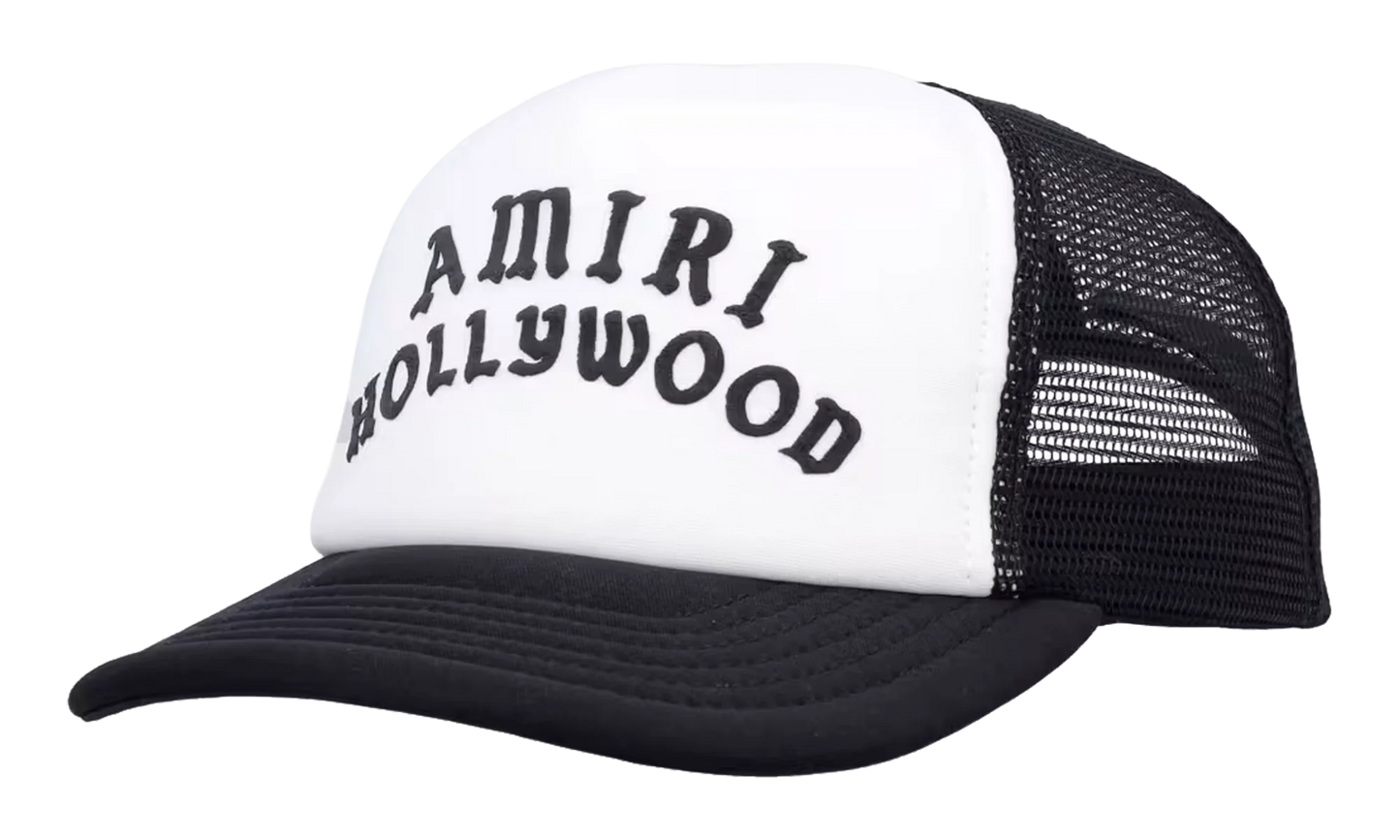 Hollywood Trucker Hat "Black" AMHATR1025 BLAC