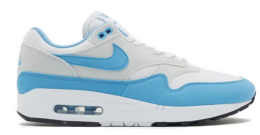 Air Max 1 White University Blue