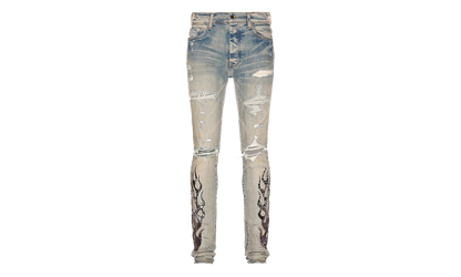 Bandana Flame Jeans "Clay / Indigo / Black" PS22MDS192 464