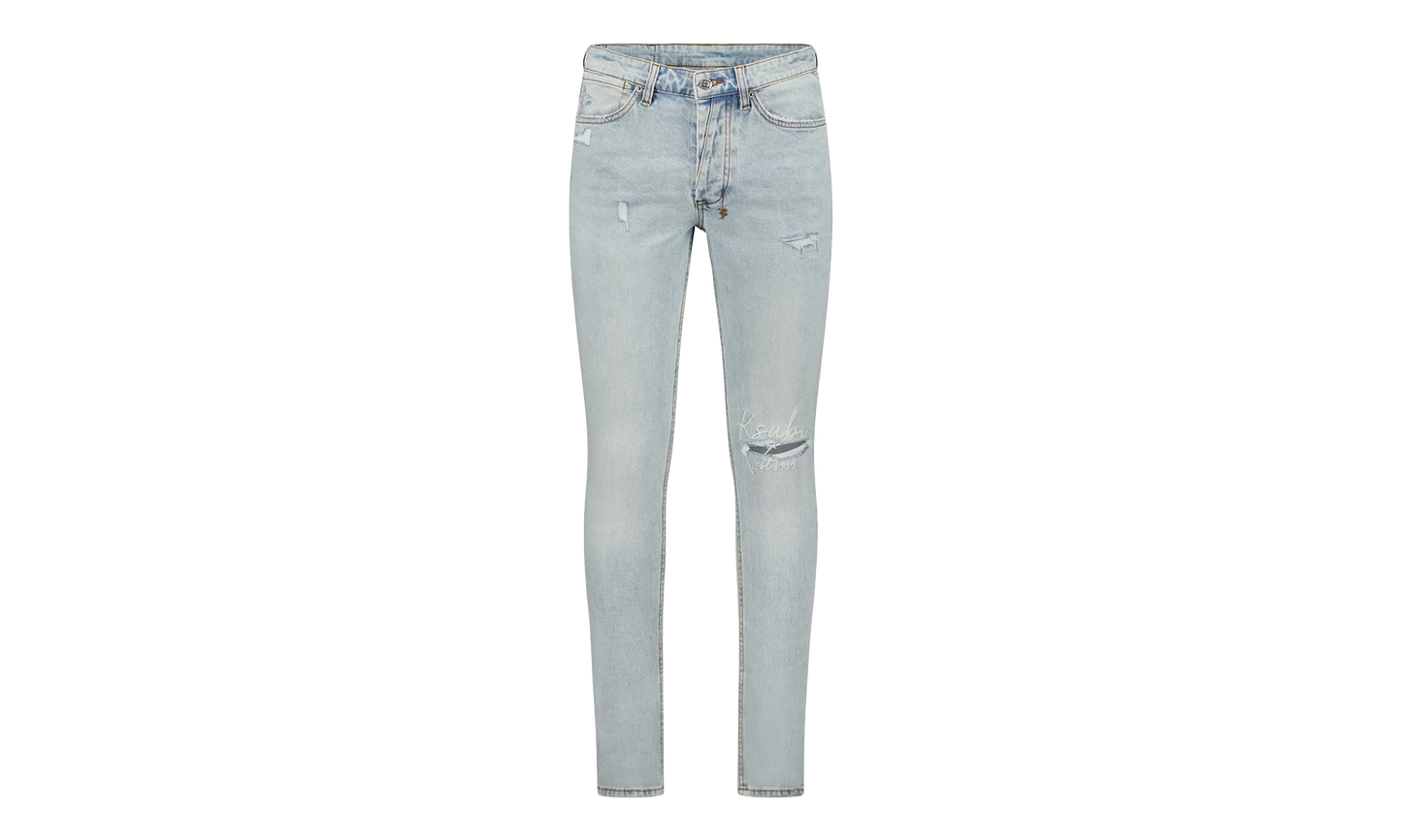 Van Winkle Arch Denim Pants "Frost Blue" MPF25DJ001