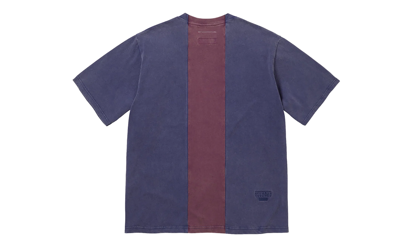 MM6 Maison Margiela Split S/S Top "SS26 - Navy" SU27179
