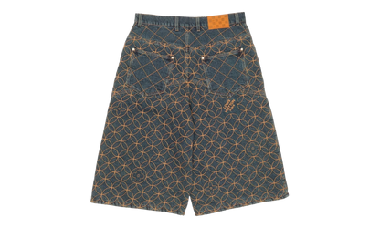 Dandy Quilted Jeans Shorts "Deep Indigo" 1AILV7