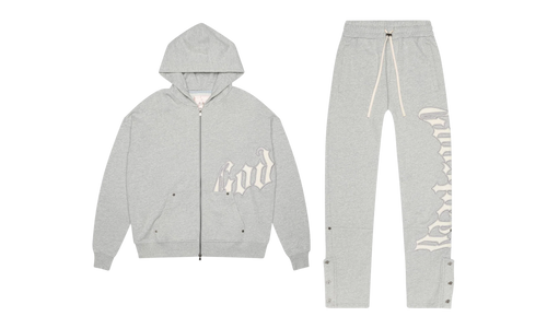 OG Logo Sweatsuit V2 "Heather Grey" I8BP9T8C