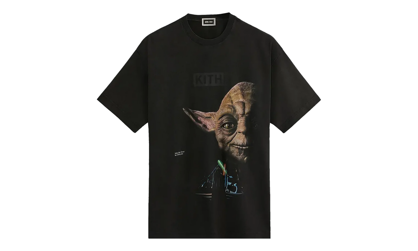 STAR WARS Yoda Vintage Tee "Black PH" KITH241