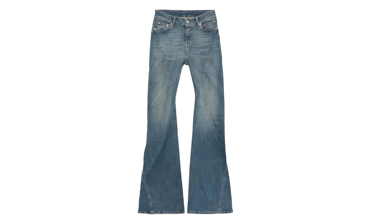 Denim Bias Bootcut Jeans WMNS "Washed Indigo" DS01E3302 SDWB 06