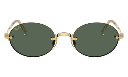 A$AP Rocky Rimless Oval "ARISTA / DARK GREEN" 0RB3929 001/71