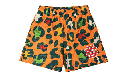 EE BASIC SHORT "SS22 - Orange Leopard" EE590