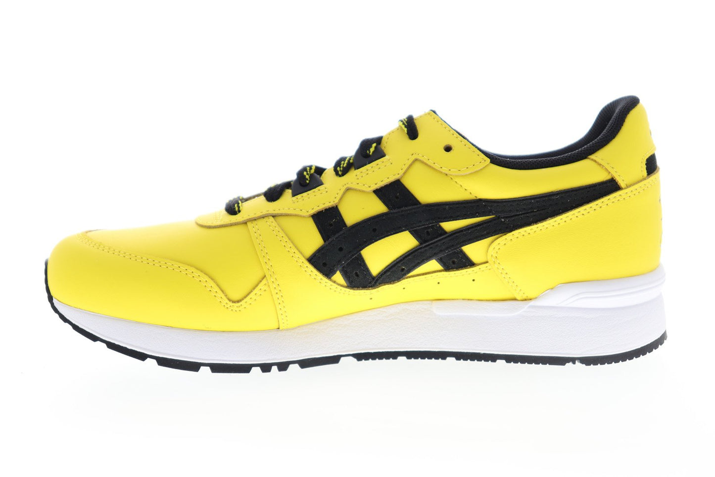 Asics Gel Lyte 1191A036-762 Mens Yellow Leather Low Top Lifestyle Sneakers Shoes