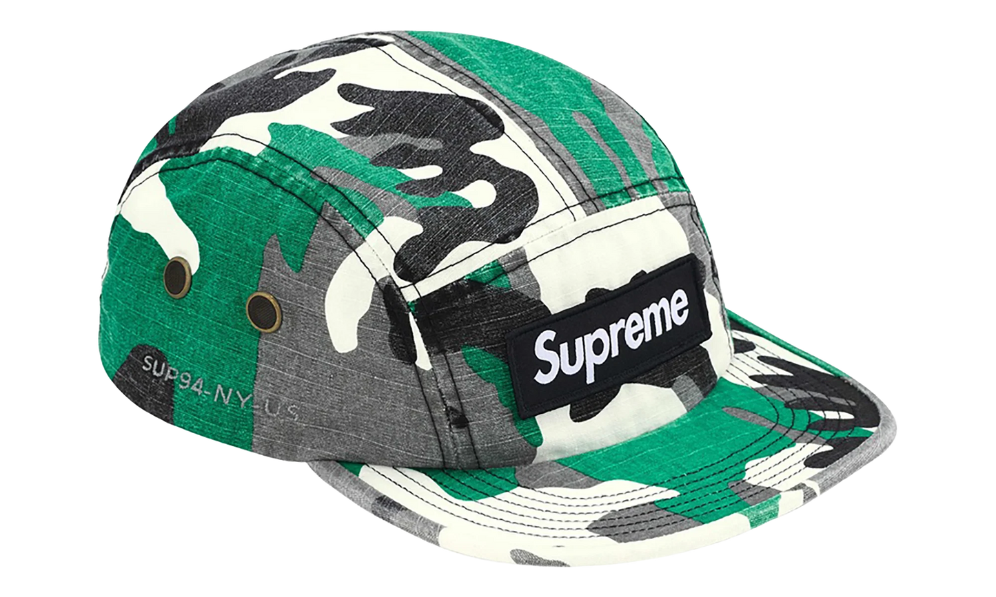 Military Camp Cap "FW25 - Green Camo" SU26975