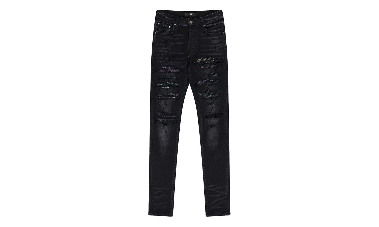 Rainbow Paisley Thrasher Jean "Black" PF22MDS017_BLACK