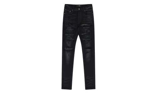 Rainbow Paisley Thrasher Jean "Black" PF22MDS017_BLACK