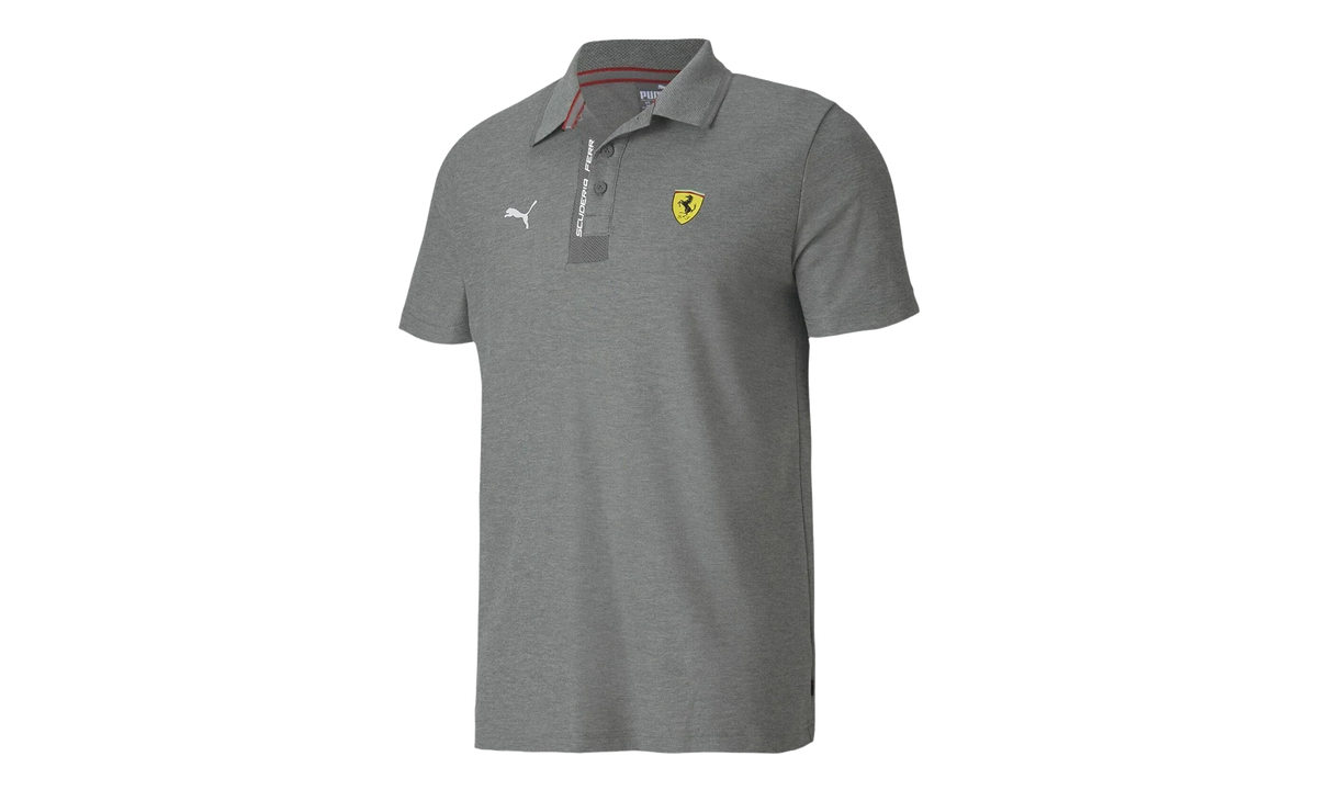 Scuderia Ferrari Polo "Medium Gray Heather" 596150 03
