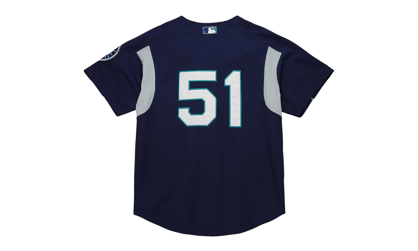 MLB Ichiro Suzuki Jersey "2003 Seattle Mariners – Blue" ABPJ7114 SMA03ISUMABL