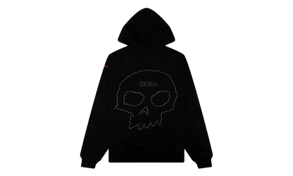Dane Studded Full Zip Hoodie "Zero - Black" P26SPZ002-BLK